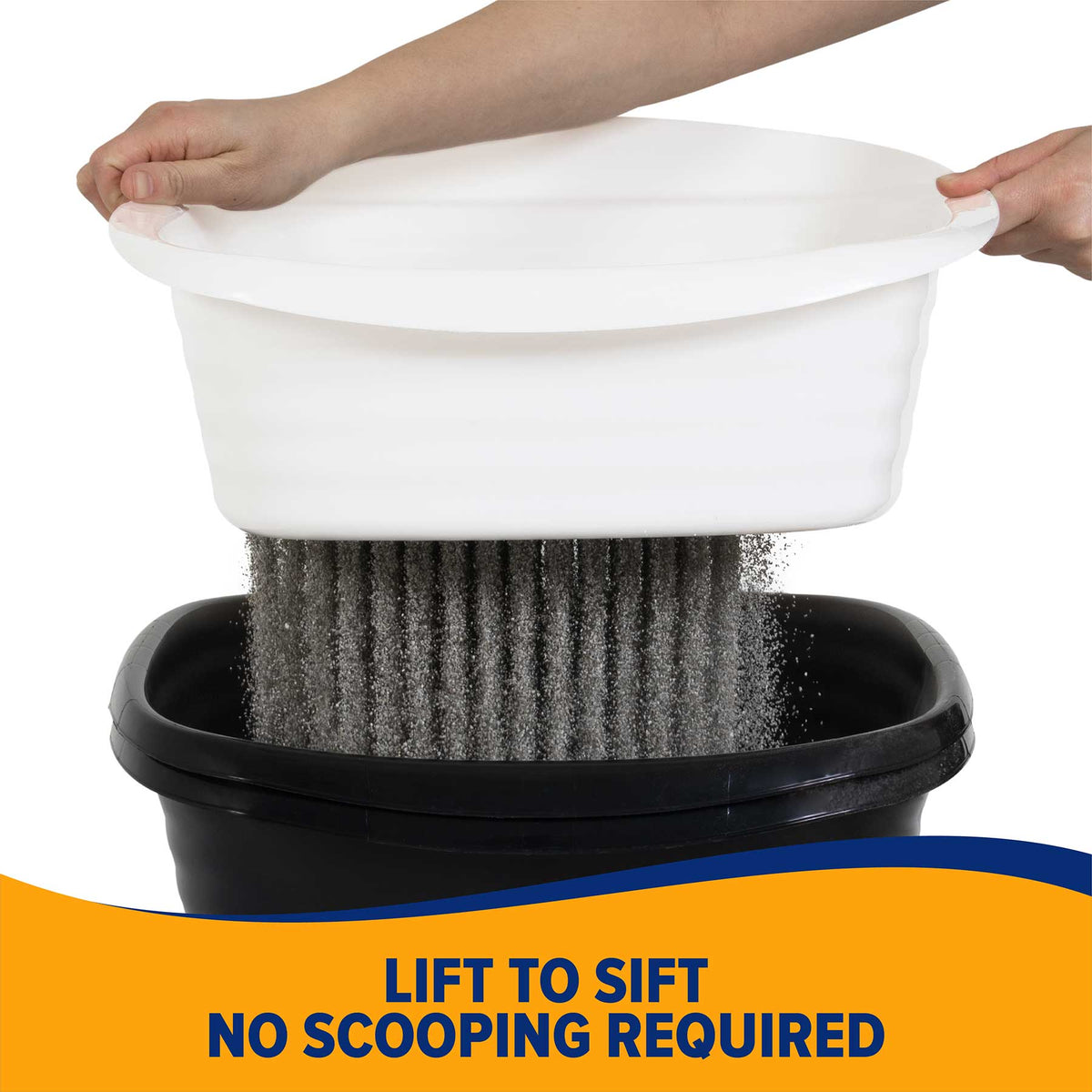 Cat Box Sifter Arm & Hammer Sifting Cat Litter Box | Petmate