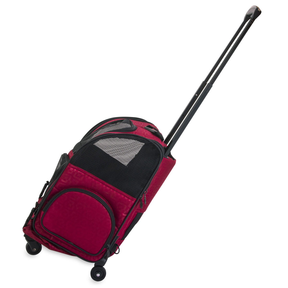 Gen7Pets Red Geometric RollerCarrier Petmate