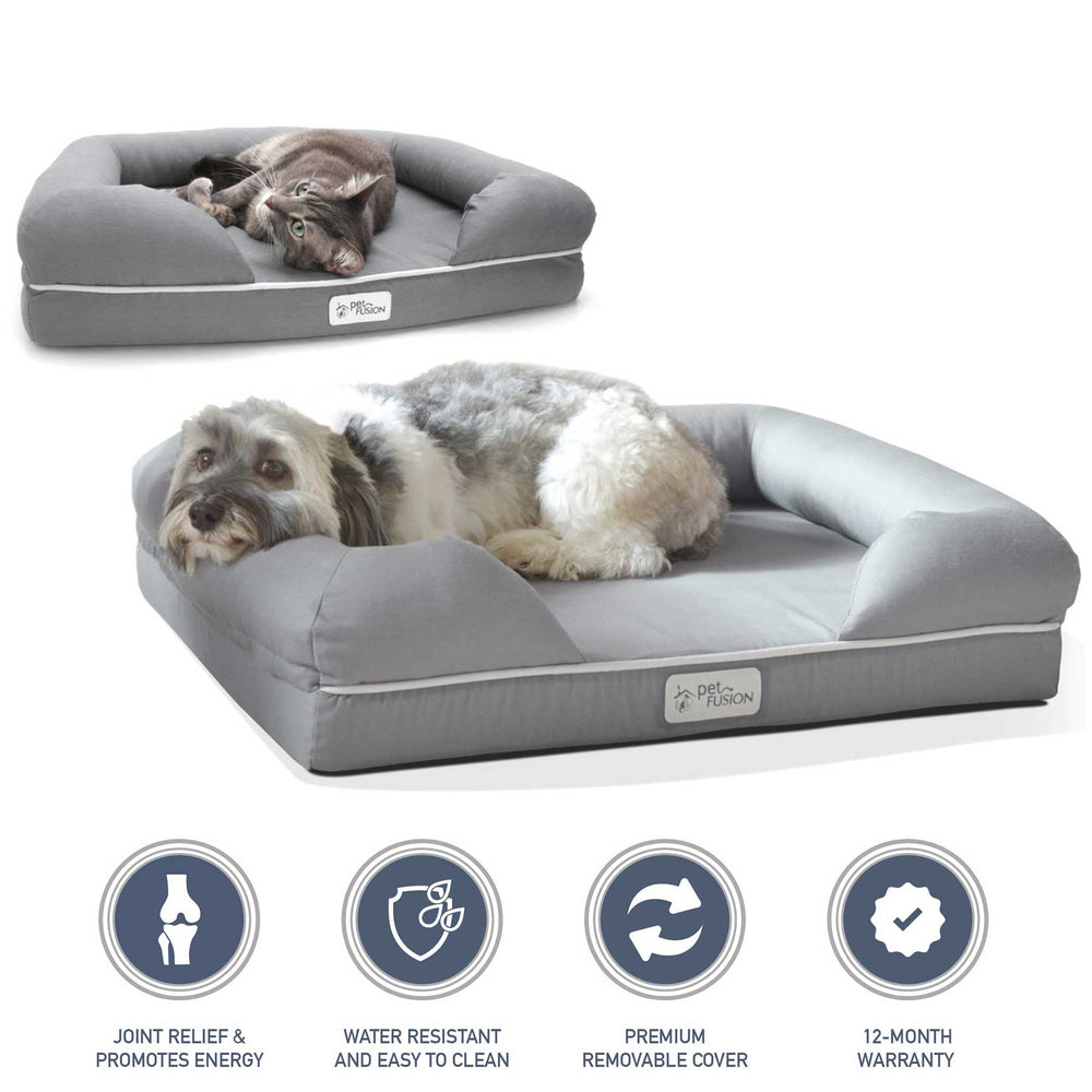 PetFusion Ultimate Dog Bed With Memory Foam