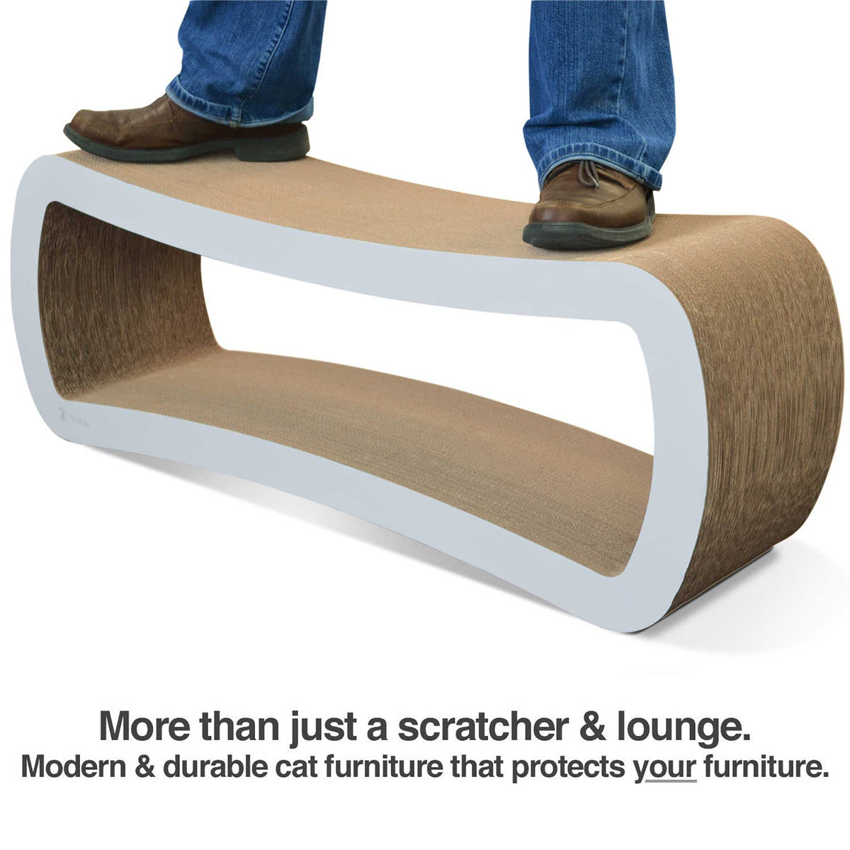 PetFusion Jumbo Cat Scratcher Lounge Petmate