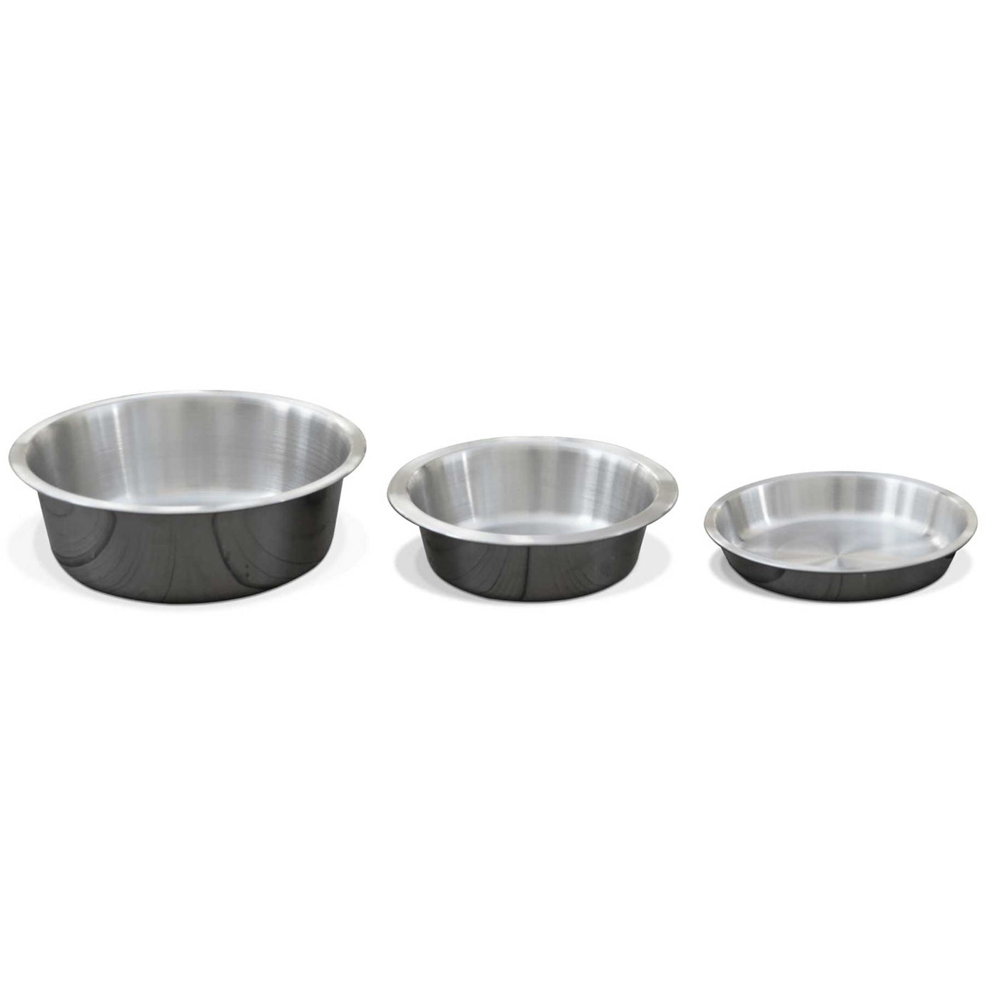PetFusion Premium 304 Food Grade Stainless Steel Pet Food Bowls. SKUS: PF-SB1,PF-SB2,PF-SB3