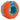 The Chuckit! Indoor Roller Dog Toy by Chuckit features a fuzzy, round design with alternating orange and blue sections. The blue section has a patch with white text, while Bounceflex Core Technology promises safe, fun indoor play for hours.