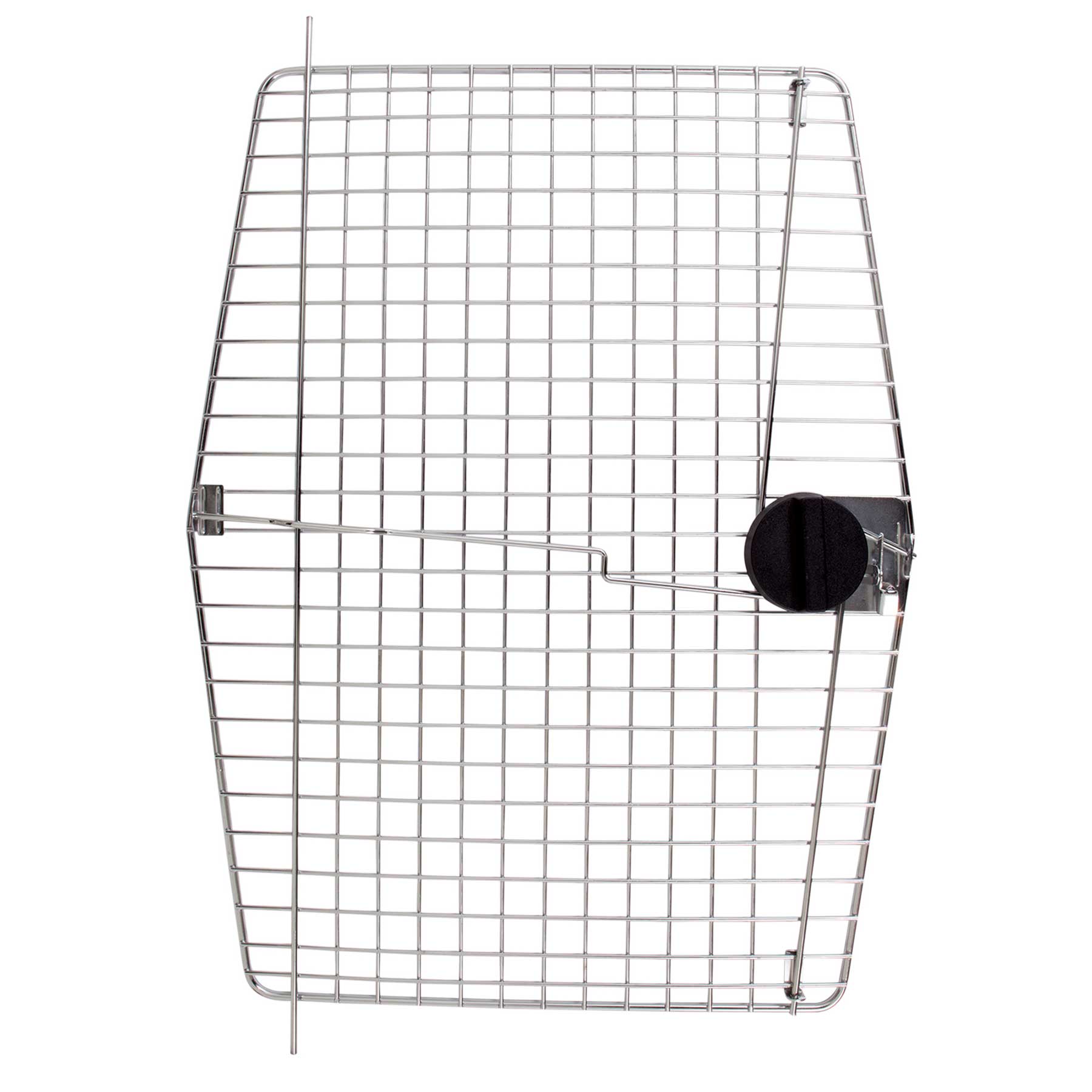 The Petmate Vaulted Replacement Door For Kennels 48" features a sturdy grid design with a round black knob, compliant with the 2025 IATA Live Animals Regulation—perfect for replacing your Giant dog kennel door.