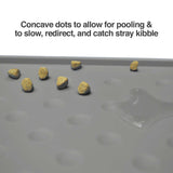 PetFusion Tough Grip Dog Food Mat