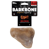 The BarkBone Natural Instincts Nylon Pig Ear by Barkbone is designed for small, aggressive chewers, flavored with real bacon to satisfy natural instincts. Made in the USA, its perfect for dental hygiene and replicates nylon pig ears.