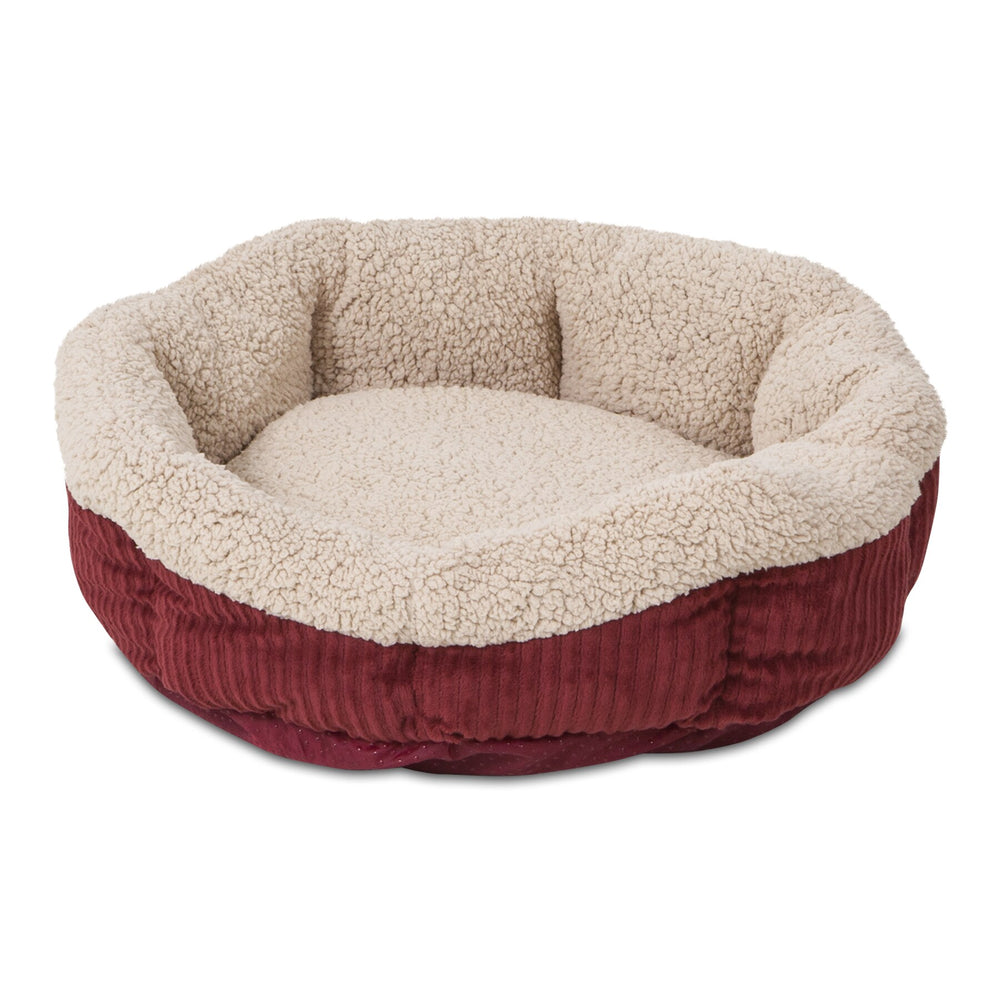 Aspen Pet Self-Warming Oval Lounger Pet Bed. SKUS: 80135